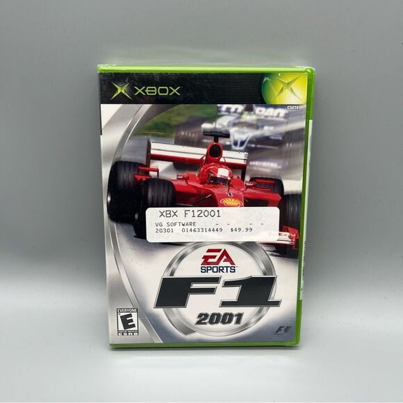 F1 2001 (Microsoft Xbox, 2001) Black Label New SealedEA Sports